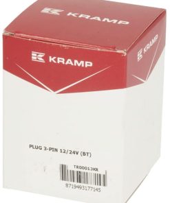 Enchufe de 3 clavijas, plástico, 12/24 V, terminales de cuchilla 15 Enchufe de 3 clavijas, plástico, 12/24 V, terminales de cuchilla