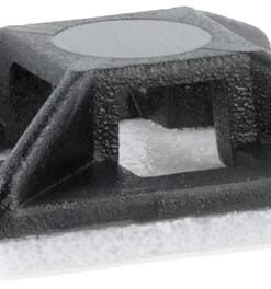 Brida sujetacables adhesiva 2,5 mm, 100 uds.