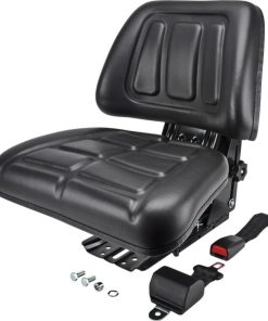 Asiento con suspensión mecánica, en PVC