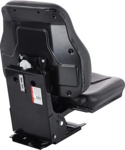 Asiento con suspensión mecánica, en PVC