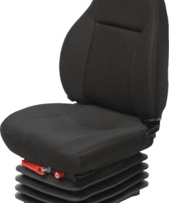 Asiento con suspensión mecánica, textil