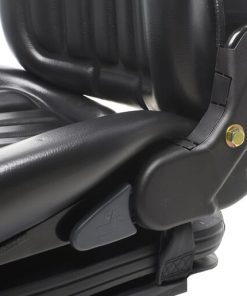 Asiento con suspensión mecánica, en PVC