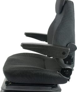 Asiento con suspensión mecánica, textil
