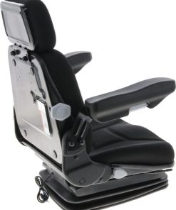 Asiento con suspensión neumática, textil