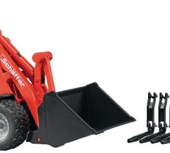 Pala cargadora compacta Schäffer 2034 con accesorios