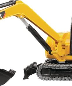 Miniexcavadora CAT + obreros