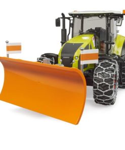 Claas Axion 950 + cadenas de nieve