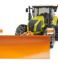 Claas Axion 950 + cadenas de nieve