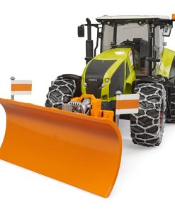 Claas Axion 950 + cadenas de nieve