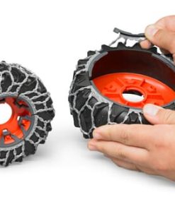 Claas Axion 950 + cadenas de nieve