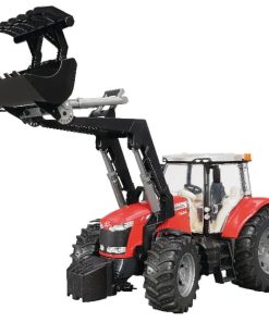 Tractor MF 7624 con cargador delantero
