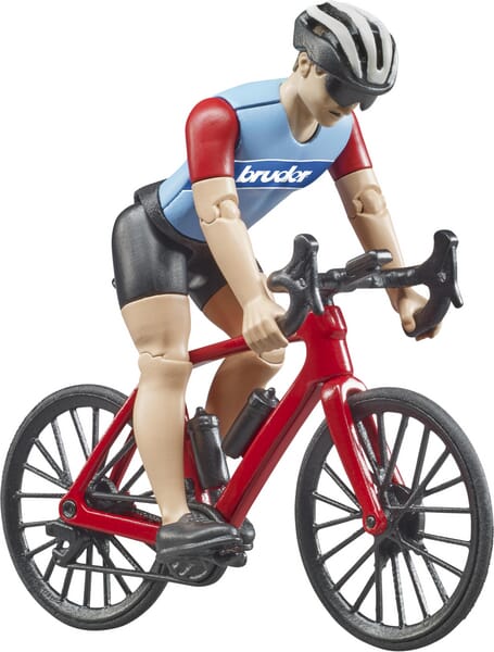 Bicicleta de carretera con ciclista 5 Bicicleta de carretera con ciclista - Imagen 5