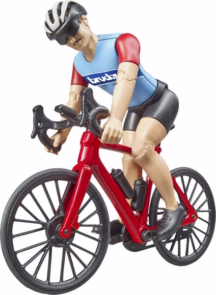 Bicicleta de carretera con ciclista - Imagen 6