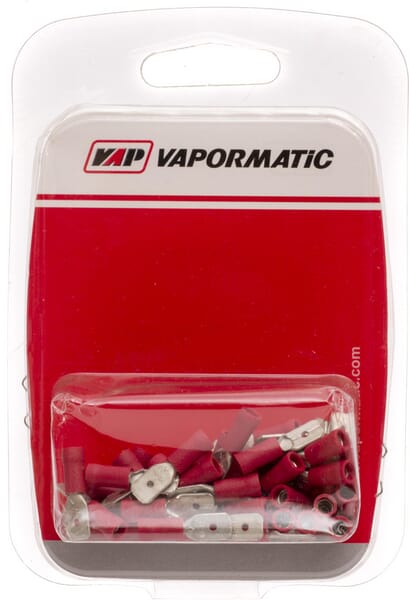 Terminal Faston M, rojo, 0.5-1mm² Ø6.4mm (50 uds.) 3 Terminal Faston M, rojo, 0.5-1mm² Ø6.4mm (50 uds.) - Imagen 3