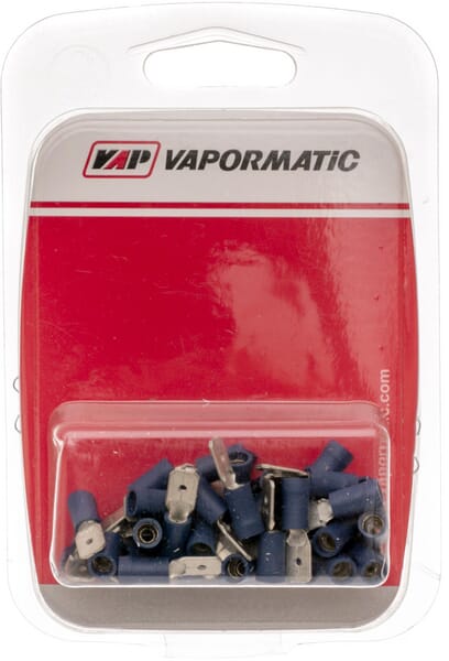 Terminal Faston M, azul, 1.5-2.5mm² Ø6.4mm (50 uds.) 3 Terminal Faston M, azul, 1.5-2.5mm² Ø6.4mm (50 uds.) - Imagen 3