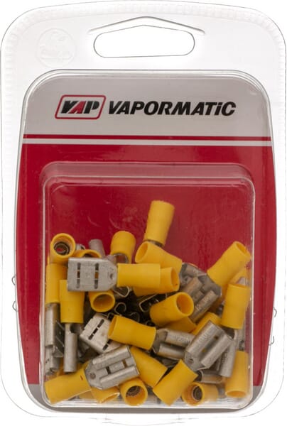 Terminal Faston H, amarillo, 4-6mm² Ø9.5mm (50 uds.) 3 Terminal Faston H, amarillo, 4-6mm² Ø9.5mm (50 uds.) - Imagen 3