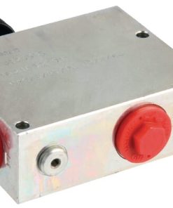 Válv ctrl. caudal 3 vías acero