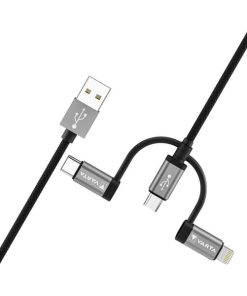 Cable Micro USB, USB tipo C, lightning