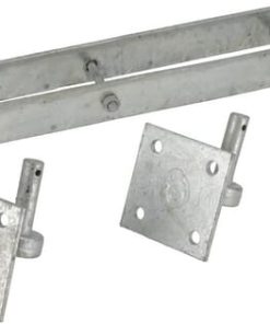 Bisagras para portón de campo - Placa de montaje 77mm