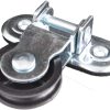 Polea de 40 mm con rueda de poliuretano 3 Pulley 40mm poly wheel