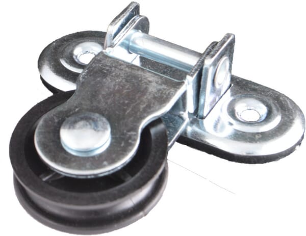 Polea de 40 mm con rueda de poliuretano 1 Pulley 40mm poly wheel