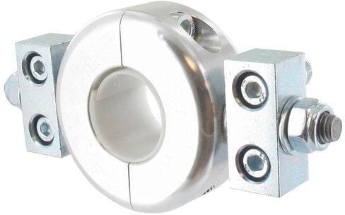 Abrazadera protectora para capó de aluminio de 60x26 mm 1 Abrazadera protectora para capó de aluminio de 60x26 mm