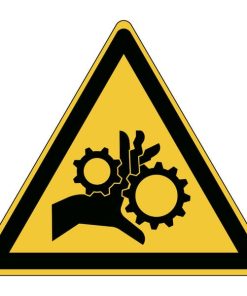 Pegatina de advertencia maquinaria (3x)