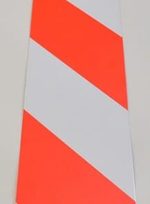 Placa de marcado I/D 140x800