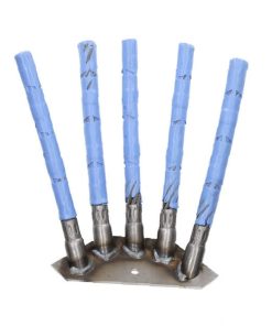 Alternative view of Segmento de maleza 5 mechones de cuerda