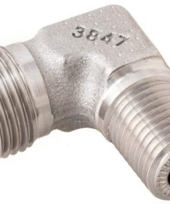 Codo de espárrago macho 12L x 1/4" NPT acero inox. 13 Codo de espárrago macho 12L x 1/4" NPT acero inox.