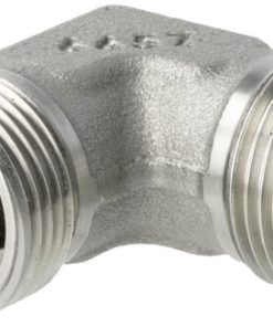 Codo 15L acero inox.