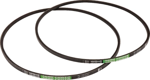 Juego correas trapezoidales (2 uds.) 3 Juego correas trapezoidales (2 uds.) - Imagen 3