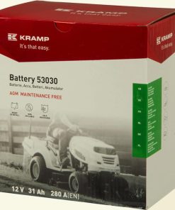 Batería 12 V 31 Ah, 280 A AGM, Kramp