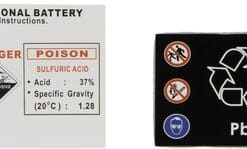Batería 12 V 24 Ah, 260 A, Kramp