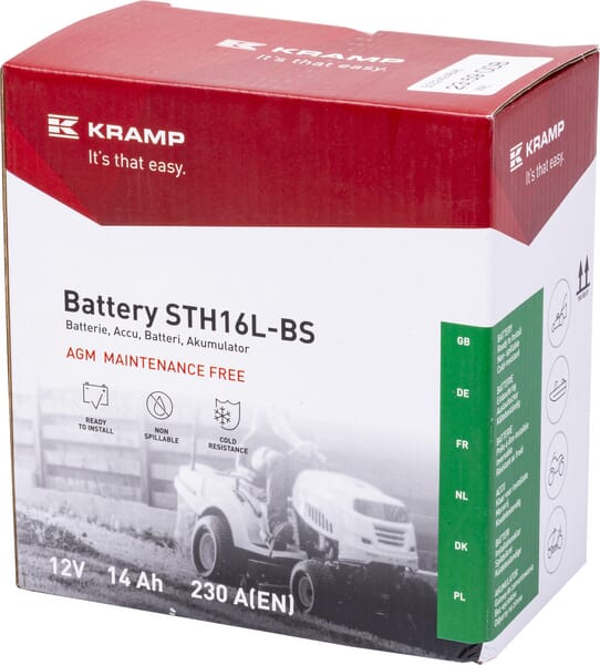 Batería 12 V 14 Ah, 230 A sellada, Kramp 15 Batería 12 V 14 Ah, 230 A sellada, Kramp - Imagen 15