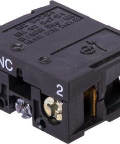 Bloque de contacto, Ø 22mm, 1 NC, terminales roscadas