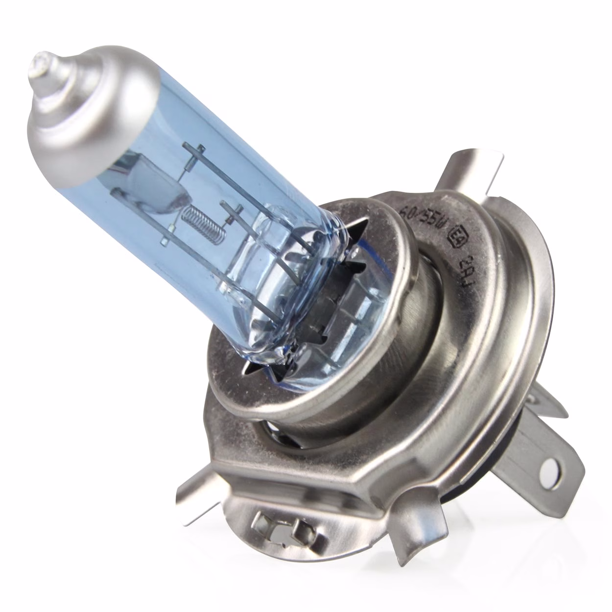 Bombilla halógena H4 12V 60/55W UV filter (E8) Super White - Imagen 3