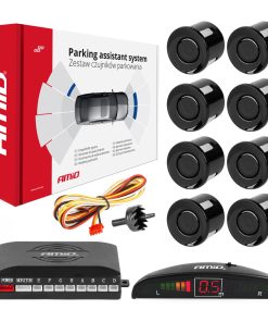 Sensor de Aparcamiento LED 8 sensores- color negro