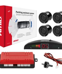 Sensor de Aparcamiento LED 4 sensores- color negro