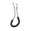 Adaptador de audio AUX, USB Bluetooth 5.0 BASEUS negro
