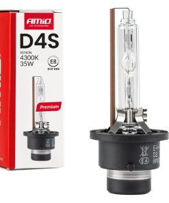 Bombilla xenón tipo D4S 4300K AMiO PREMIUM