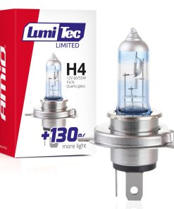 Bombilla halógena LumiTec LIMITED +130% H4 12V 60/55W
