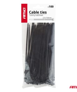 Brida plástica para cables 2,5x100mm - 100 unid. 11 Brida plástica para cables 2,5x100mm - 100 unid. - Imagen 6