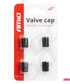 Tapones de aluminio para válvula color negro 4 unid. 7 Tapones de aluminio para válvula color negro 4 unid. - Imagen 4