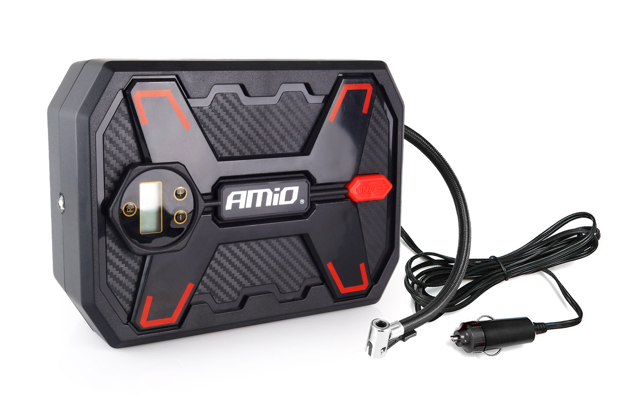 Compresor de aire con manómetro digita y literna LED 12V Acomp-11 1 Compresor de aire con manómetro digita y literna LED 12V Acomp-11