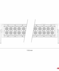 Lámpara de Trabajo tipo panel AWL26 80LED COMBO 9-36V - Imagen 12