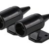 Repelente ultrasónico para animales, negro