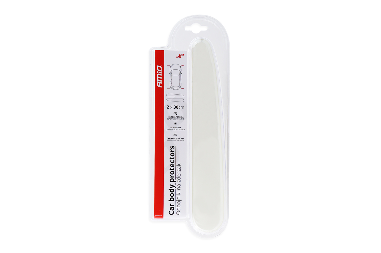 Protectores parachoques transparente 2 x 30cm CBP-2 1 Protectores parachoques transparente 2 x 30cm CBP-2