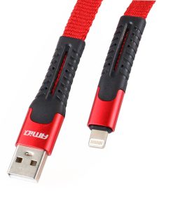 Alternative view of Cable espiral USB+Apple lightning 1.2m FullLINK UC-13