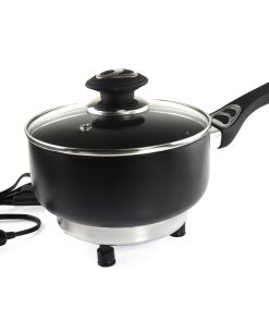 Olla eléctrica con tapa para vehículos 18cm x 8cm 150W 12V